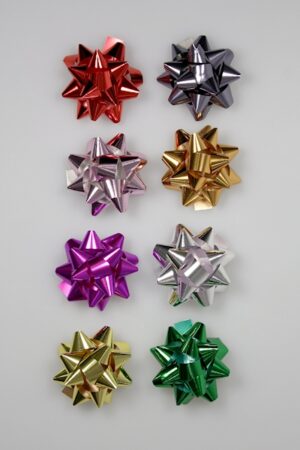 starbows metallic assorti 13mm ds. @ 100
