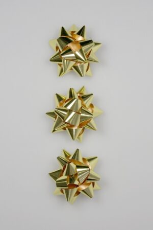 starbows metallic goud 13mm ds. @ 100