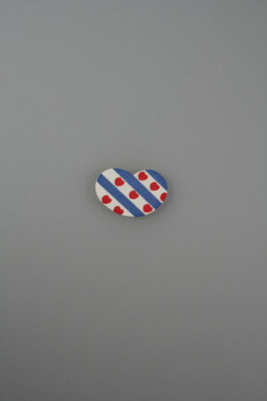 pompeblad met plakker 3 cm ds @ 100