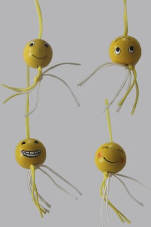 geluks emoticons ass. doos @ 100 stuks