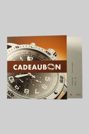 cadeaubon   envelop 10 10 horloge