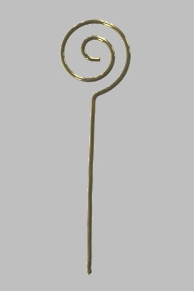 staf metaal goud 8 cm doos @ 100