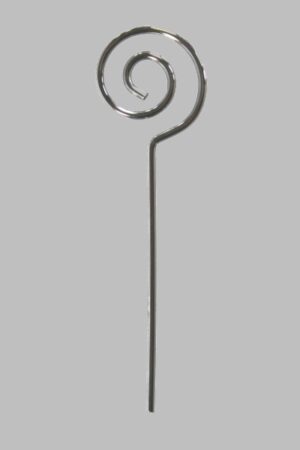 staf metaal zilver 8cm doos @ 100