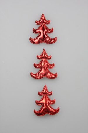 kerstboom rood 25x30mm doos @ 100