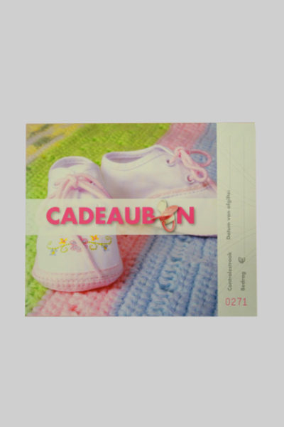 cadeaubon   envelop 10 10 baby rose