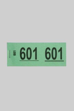 nummerset 1-1000 groen