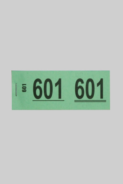nummerset 1-1000 groen