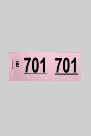 nummerset 1-1000 rose