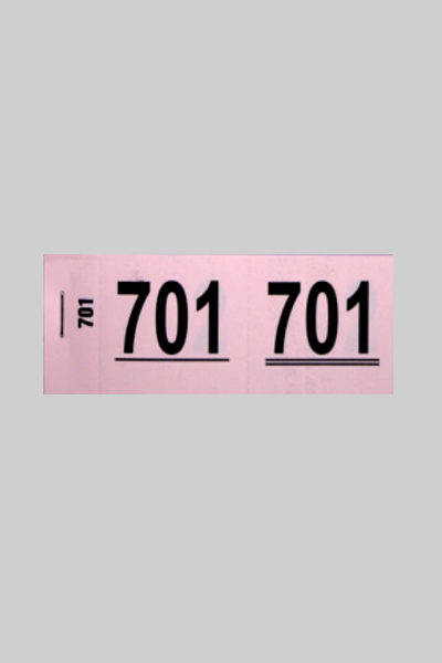 nummerset 1-1000 rose