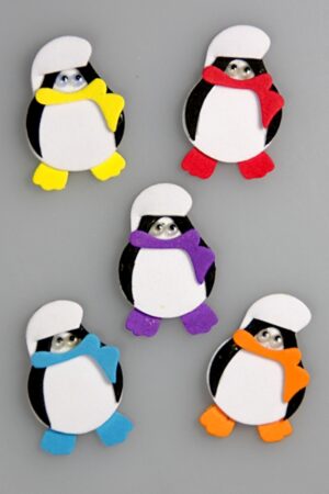 pinguin met plakker ds@100