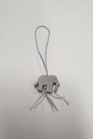 geluksolifant grijs 2,5cm doos @ 100 stuks