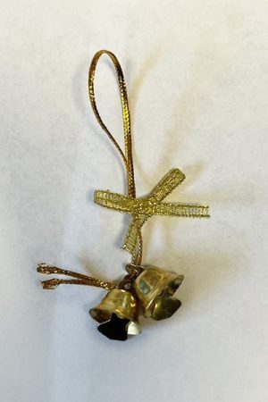 72045 gouden kerstklokjes